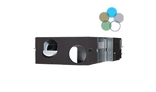 Heat reclaim ventilation, humidification and air processing product
